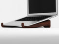 Handcrafted Wooden Laptop Stand | Matte Vintage Walnut Finish