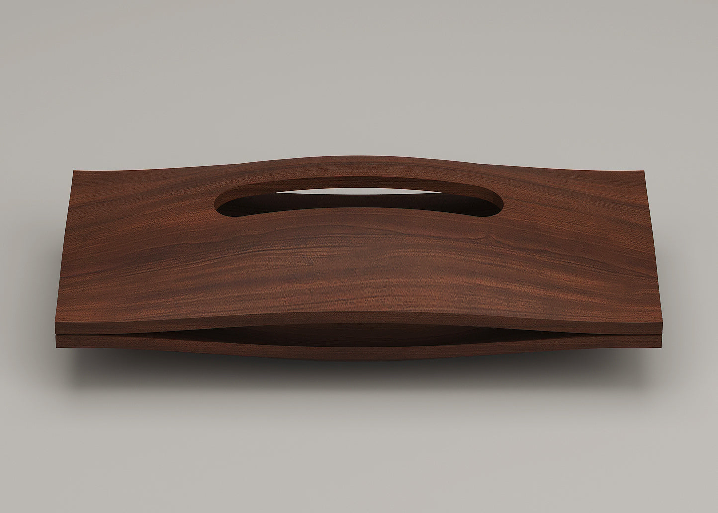 Luxury Wooden Tissue Paper Box - Easy Tissue Replacement | Magnetic Lid | Walnut