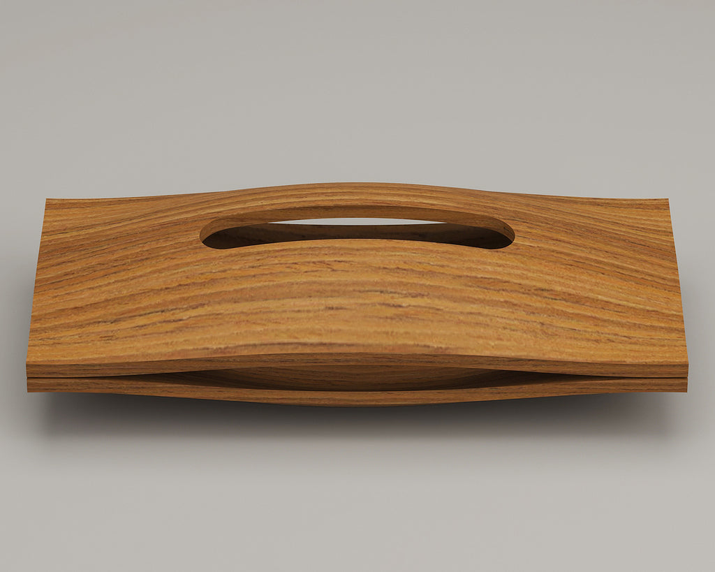 Luxury Wooden Tissue Paper Box - Easy Tissue Replacement | Magnetic Lid | Teak
