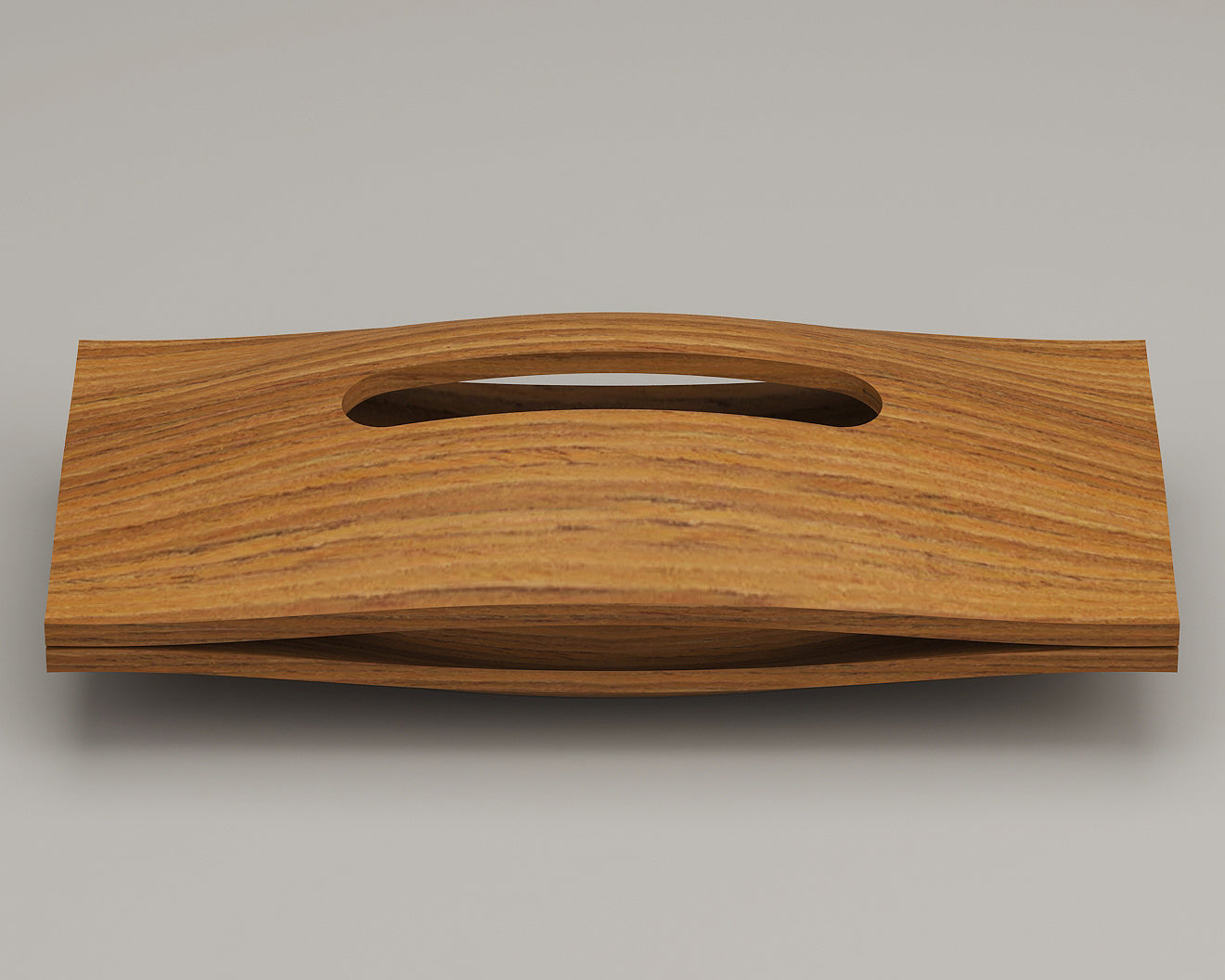 Luxury Wooden Tissue Paper Box - Easy Tissue Replacement | Magnetic Lid | Teak